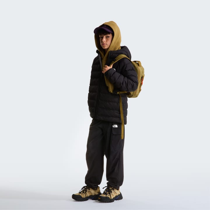 The North Face Boys' Reversible Perrito Hooded Jacket TNF Black/Smoked Pearl The North Face