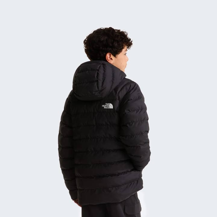 The North Face Boys' Reversible Perrito Hooded Jacket TNF Black/Smoked Pearl The North Face