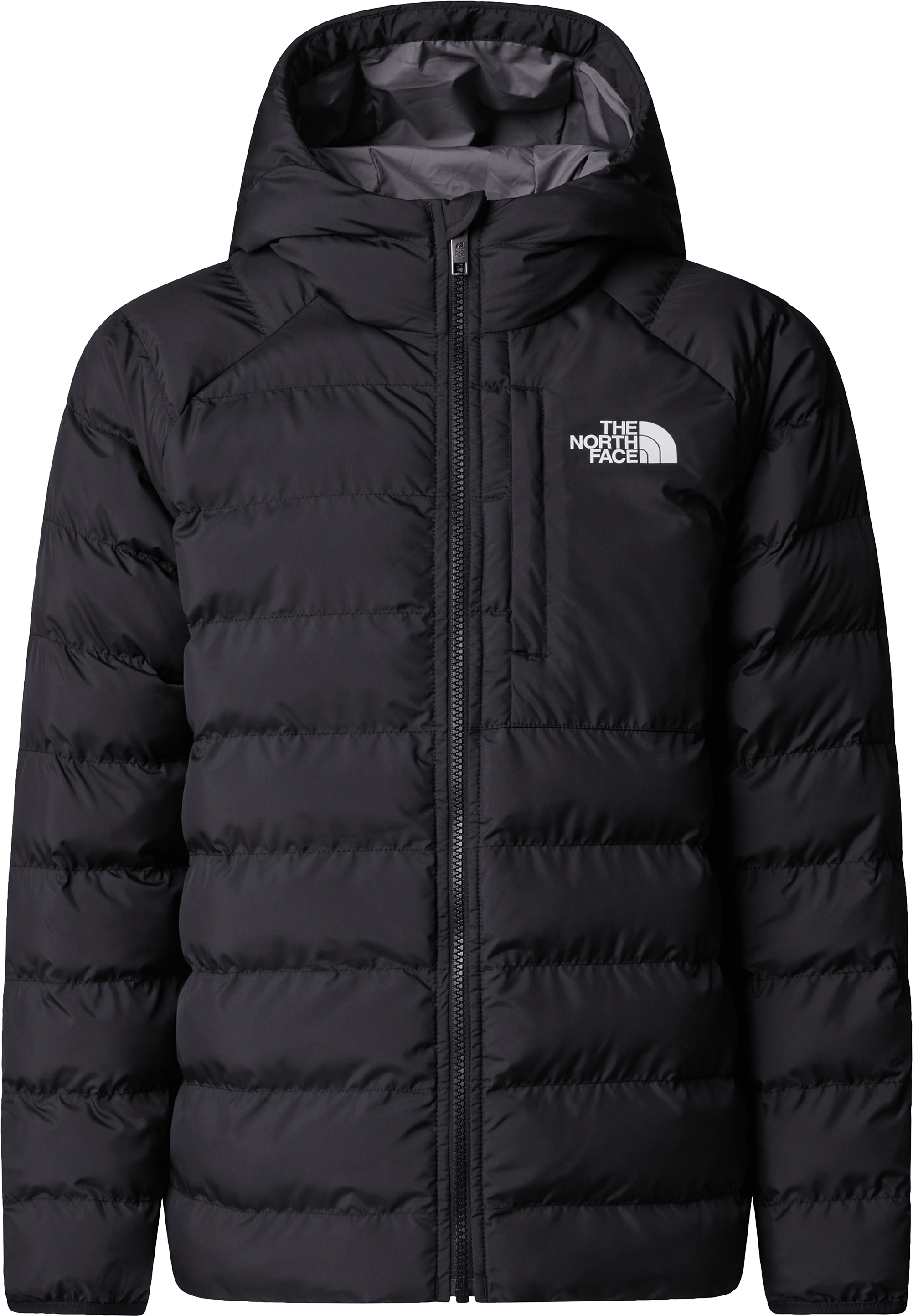 The North Face Boys' Reversible Perrito Hooded Jacket TNF Black/Smoked Pearl