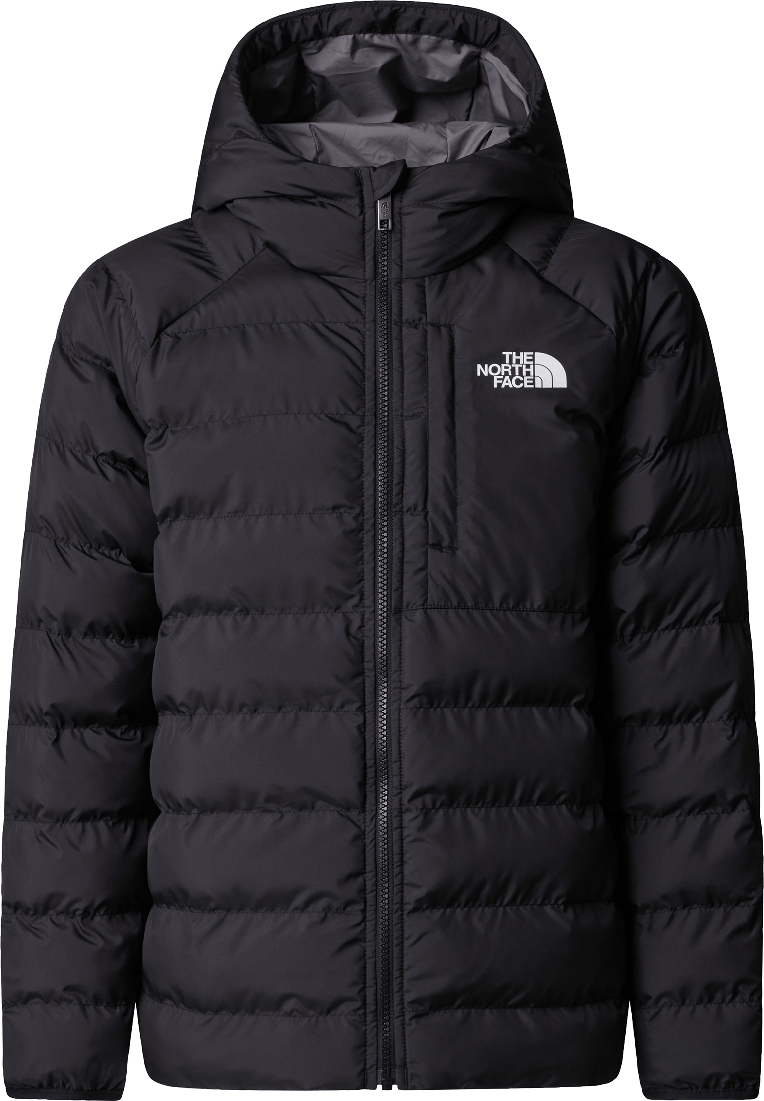 The North Face Boys' Reversible Perrito Hooded Jacket TNF Black/Smoked Pearl