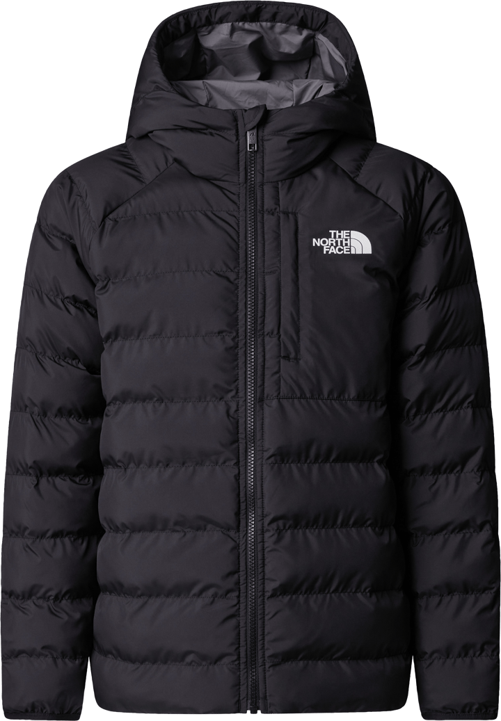 The North Face Boys' Reversible Perrito Hooded Jacket TNF Black/Smoked Pearl The North Face