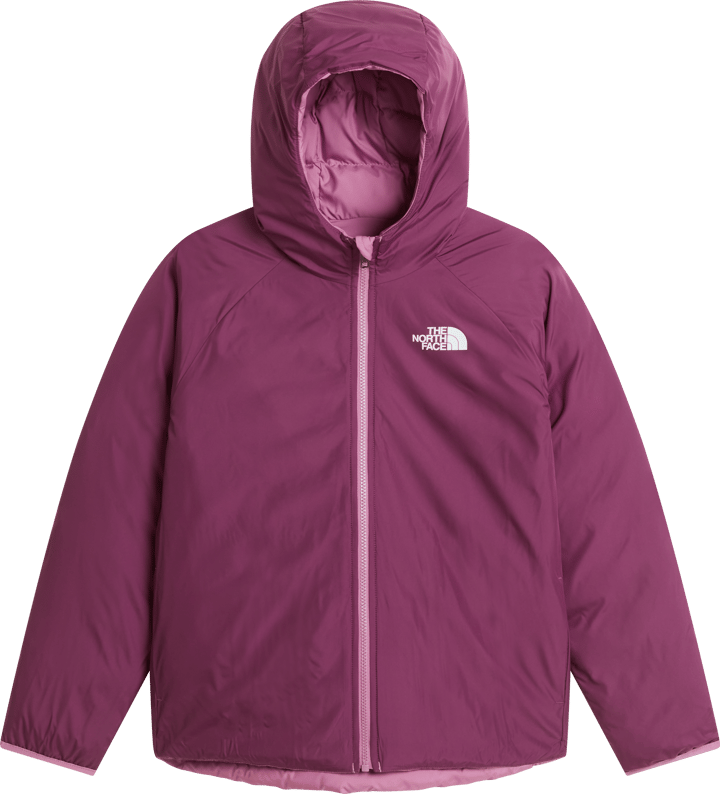 The North Face Girls' Reversible Perrito Hooded Jacket Hushed Lavender The North Face