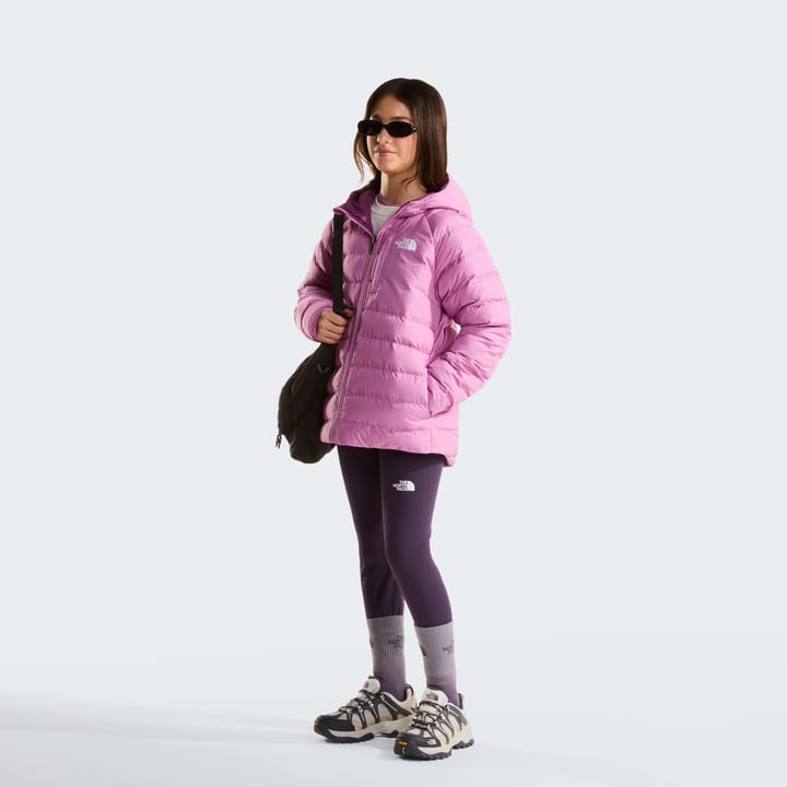 The North Face Girls' Reversible Perrito Hooded Jacket Hushed Lavender The North Face
