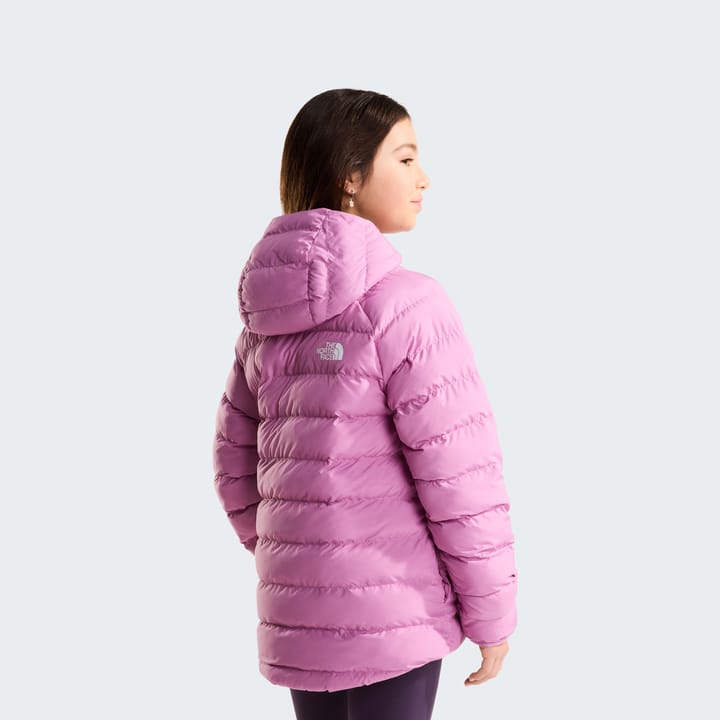 The North Face Girls' Reversible Perrito Hooded Jacket Hushed Lavender The North Face