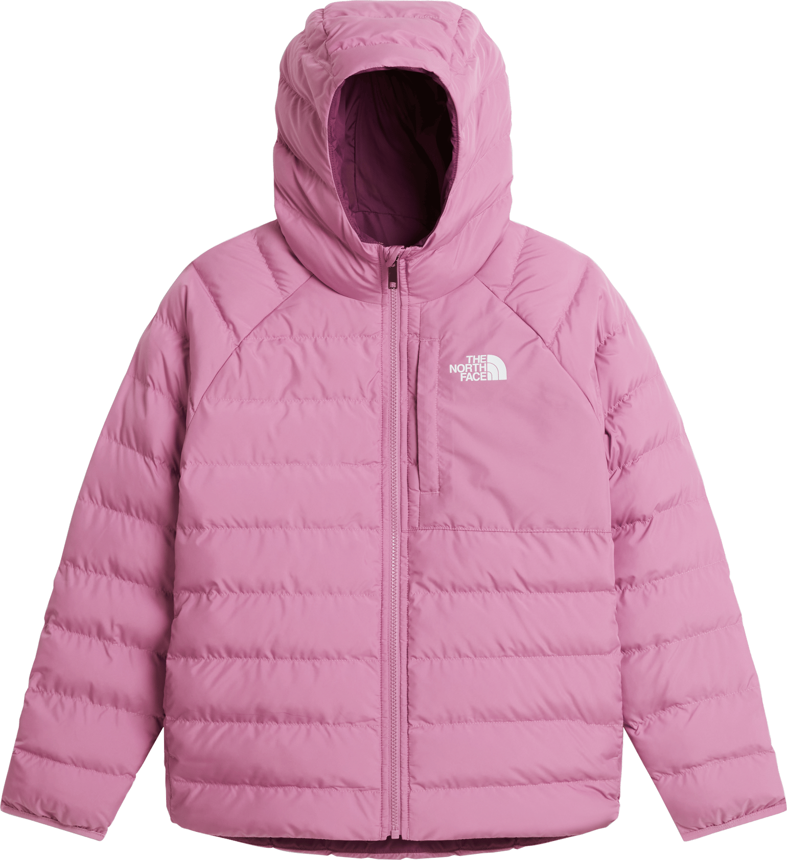 The North Face Girls' Reversible Perrito Hooded Jacket Hushed Lavender