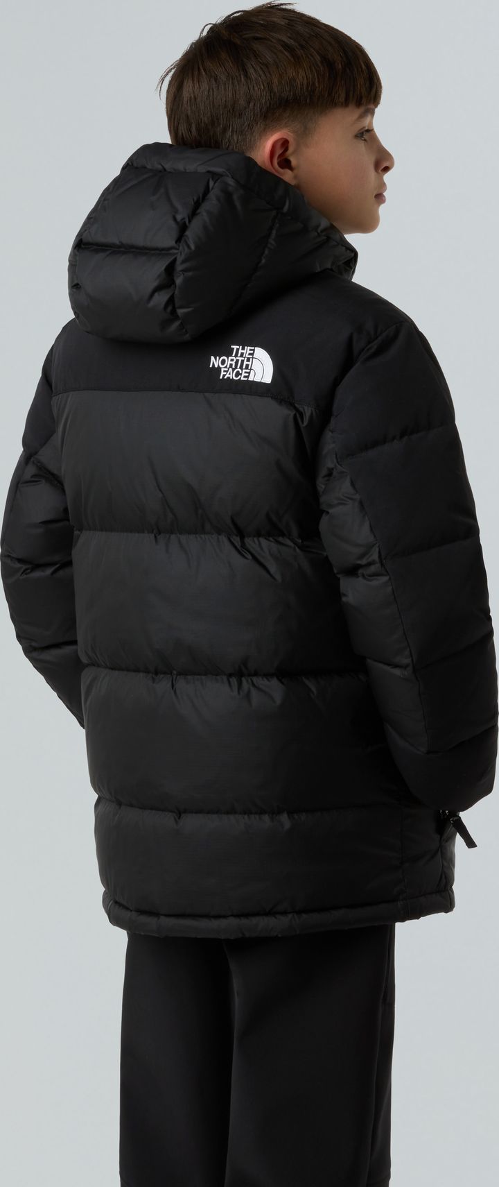 The North Face Teens' Himalayan Down Short Parka TNF Black/TNF Black The North Face