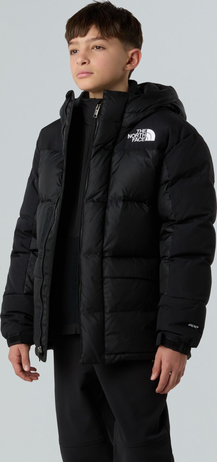 The North Face Teens' Himalayan Down Short Parka TNF Black/TNF Black The North Face