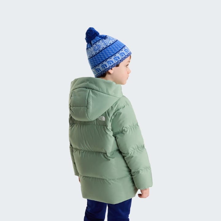 The North Face Kids' North Down Fleece-Lined Parka Slate Moss The North Face