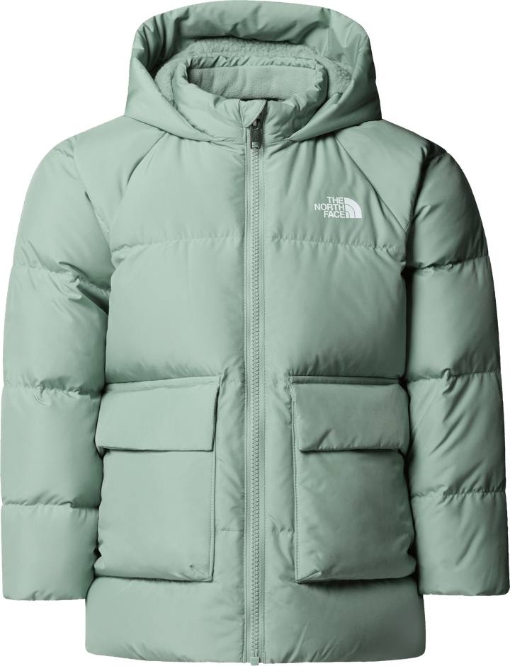 The North Face Kids' North Down Fleece-Lined Parka Slate Moss The North Face