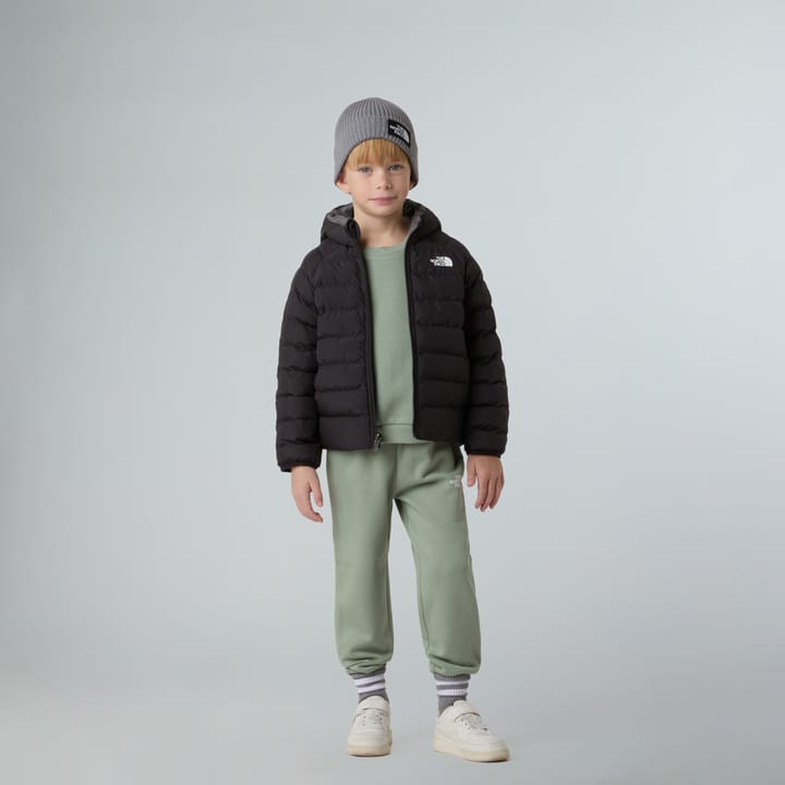 The North Face Kids' Reversible Perrito Jacket TNF Black/Smoked Pearl The North Face