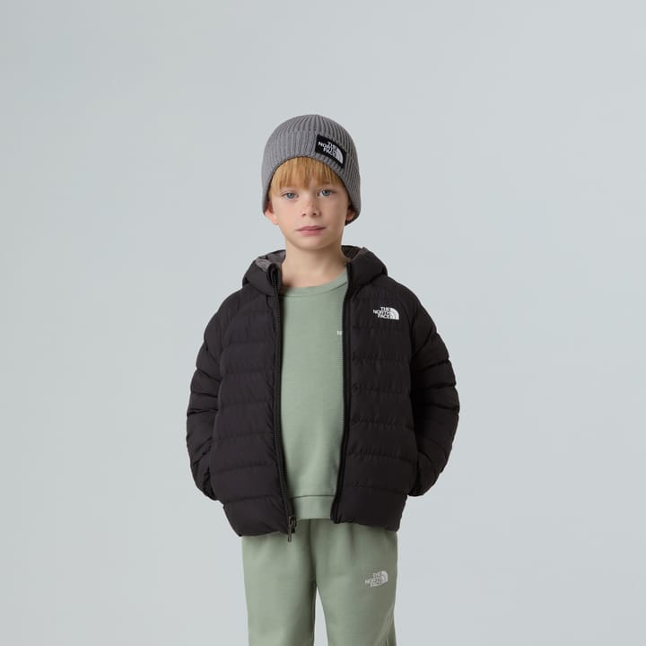 The North Face Kids' Reversible Perrito Jacket TNF Black/Smoked Pearl The North Face
