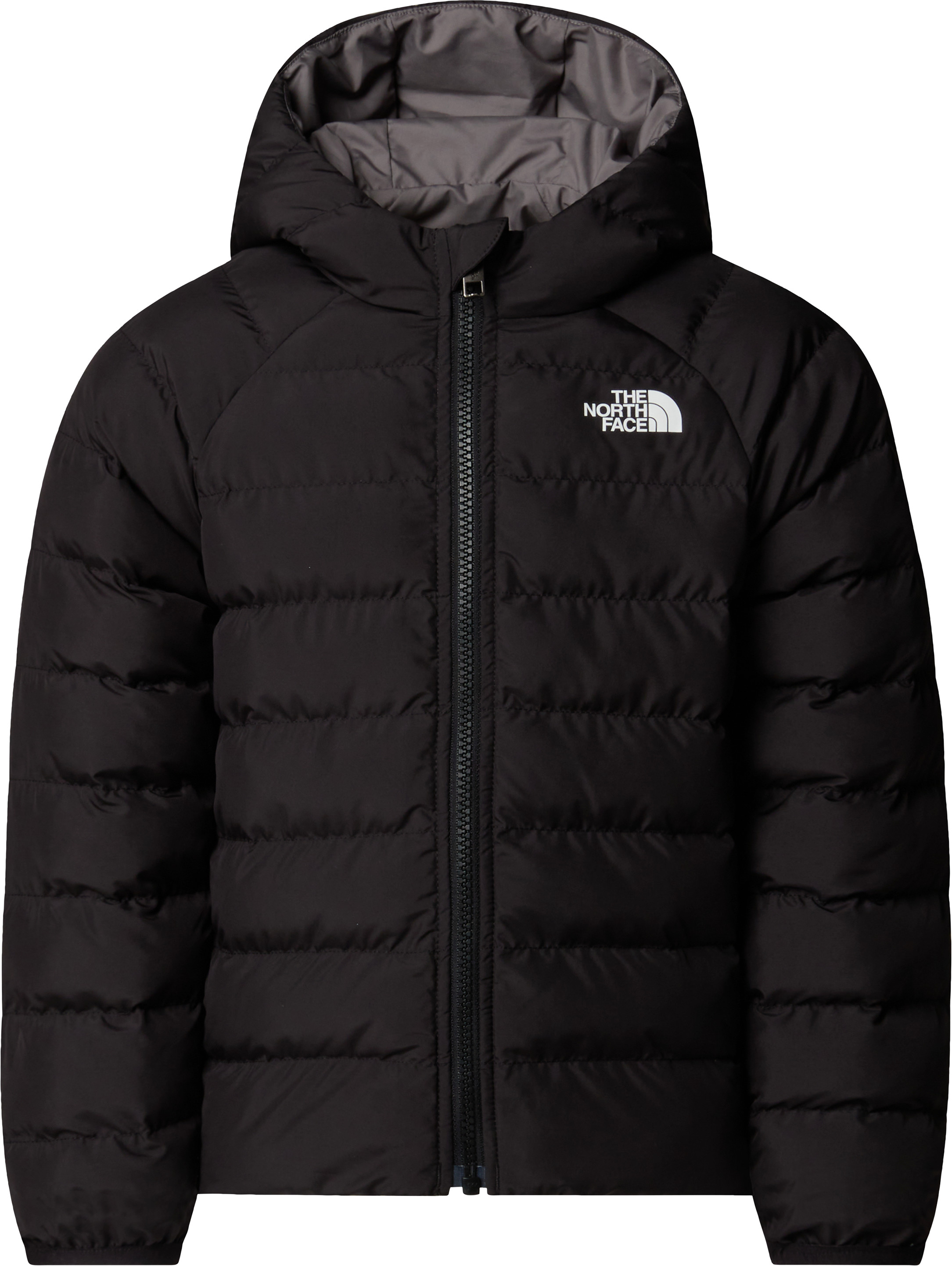 The North Face Kids' Reversible Perrito Jacket TNF Black/Smoked Pearl
