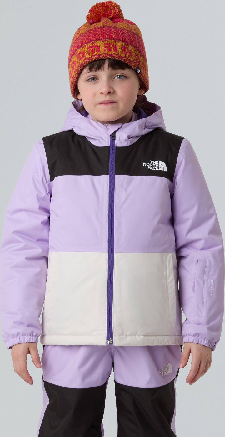 The North Face Kid Freedom Insulated Jacket Lite Lilac/white Dune The North Face The North Face Kid Freedom Insulated Jacket Lite Lilac/white Dune The North Face