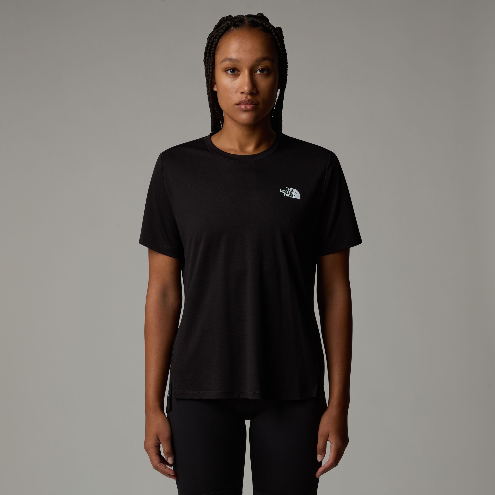 Tシャツ・カットソー [The North Face] TNF CROSS TREK MOCK NECK - BLACK THE NORTH FACE】TNF CROSS TREK MOCK NECK☆送料・関税込