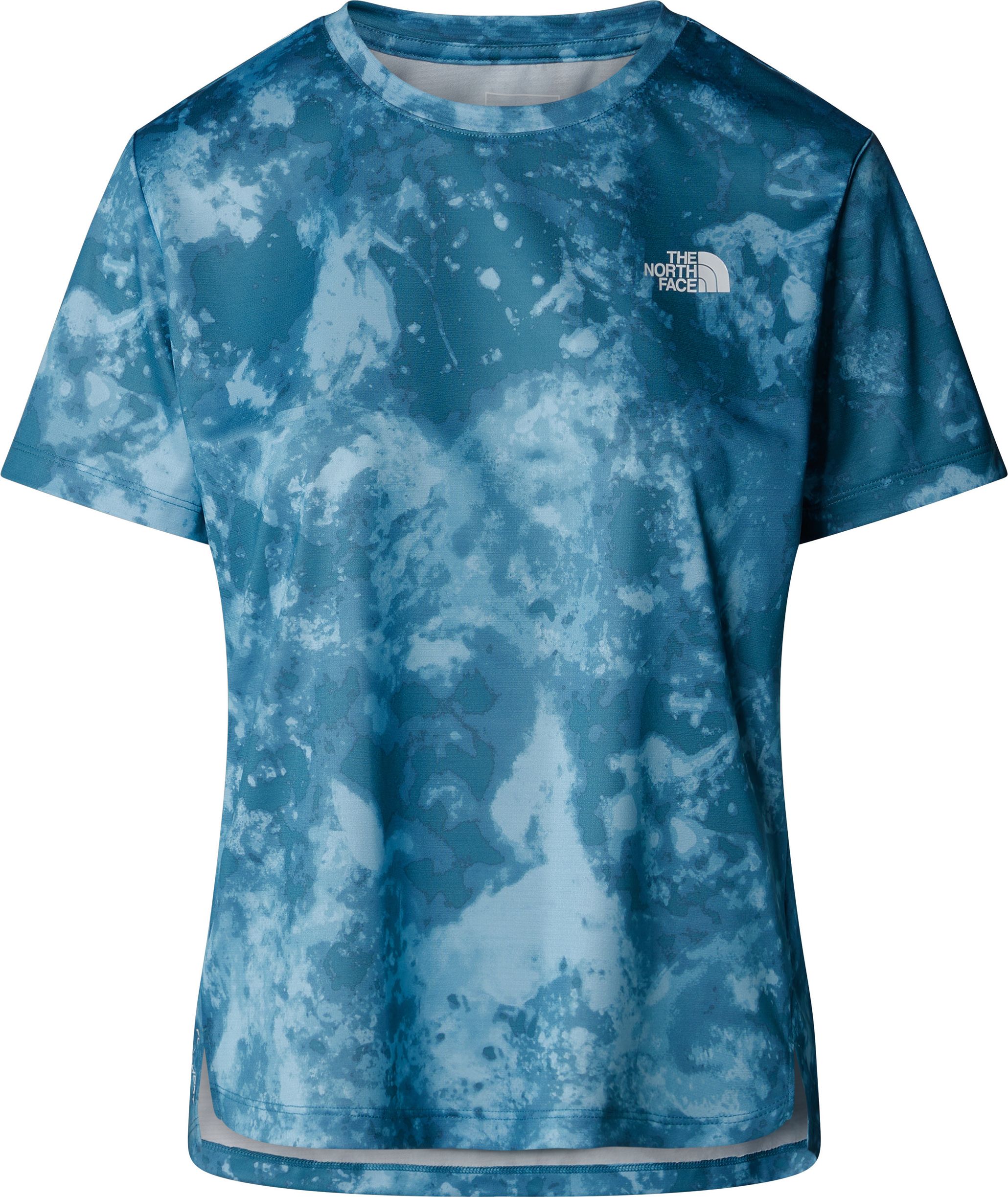 【The North Face】 W'S VENTRUN S/S R/TEE - POWDER_BLUE 00000000_zi_07ac2044-9d09-49b6