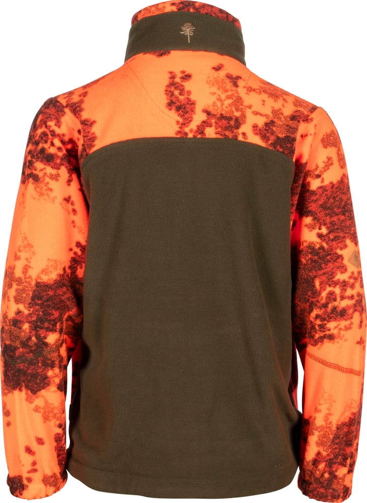 Pinewood Kids' Oviken Fleece AP Strata Blaze/H.Green Pinewood