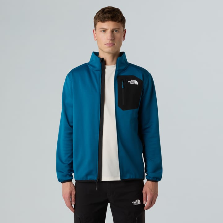 The North Face Men's Crest Full-Zip Fleece Mineral Ink/TNF Black The North Face The North Face Men's Crest Full-Zip Fleece Mineral Ink/TNF Black The North Face