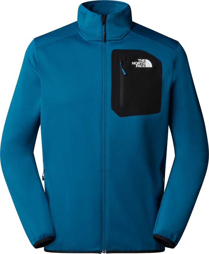 The North Face Men's Crest Full-Zip Fleece Mineral Ink/TNF Black The North Face
