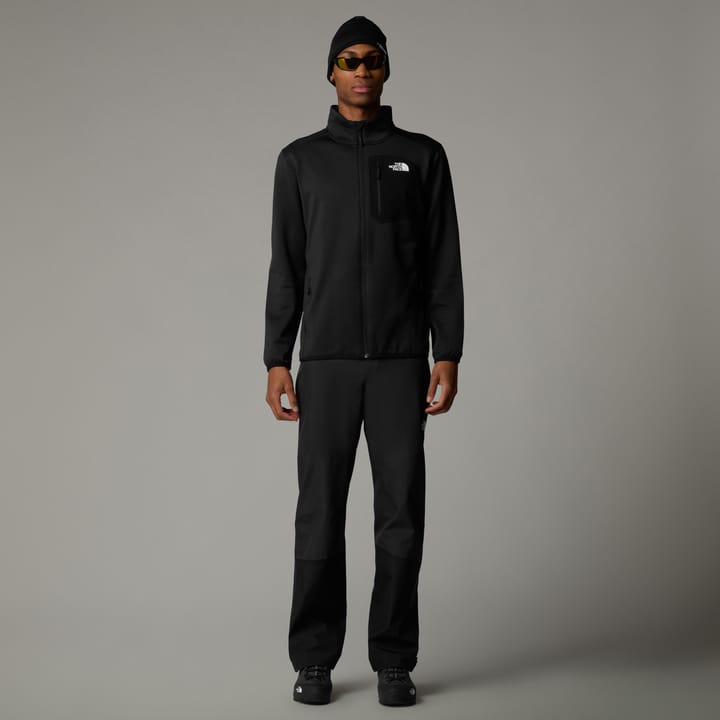 The North Face Men's Crest Full-Zip Fleece TNF Black The North Face