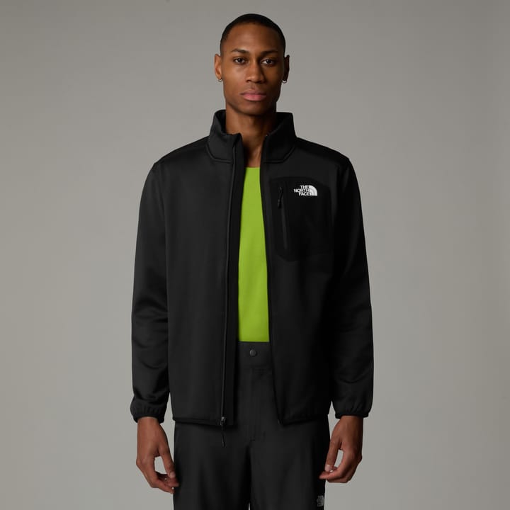 The North Face Men's Crest Full-Zip Fleece TNF Black The North Face