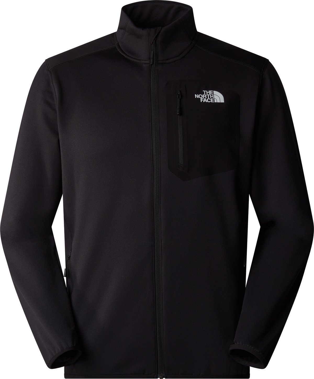 The North Face Men's Crest Full-Zip Fleece TNF Black