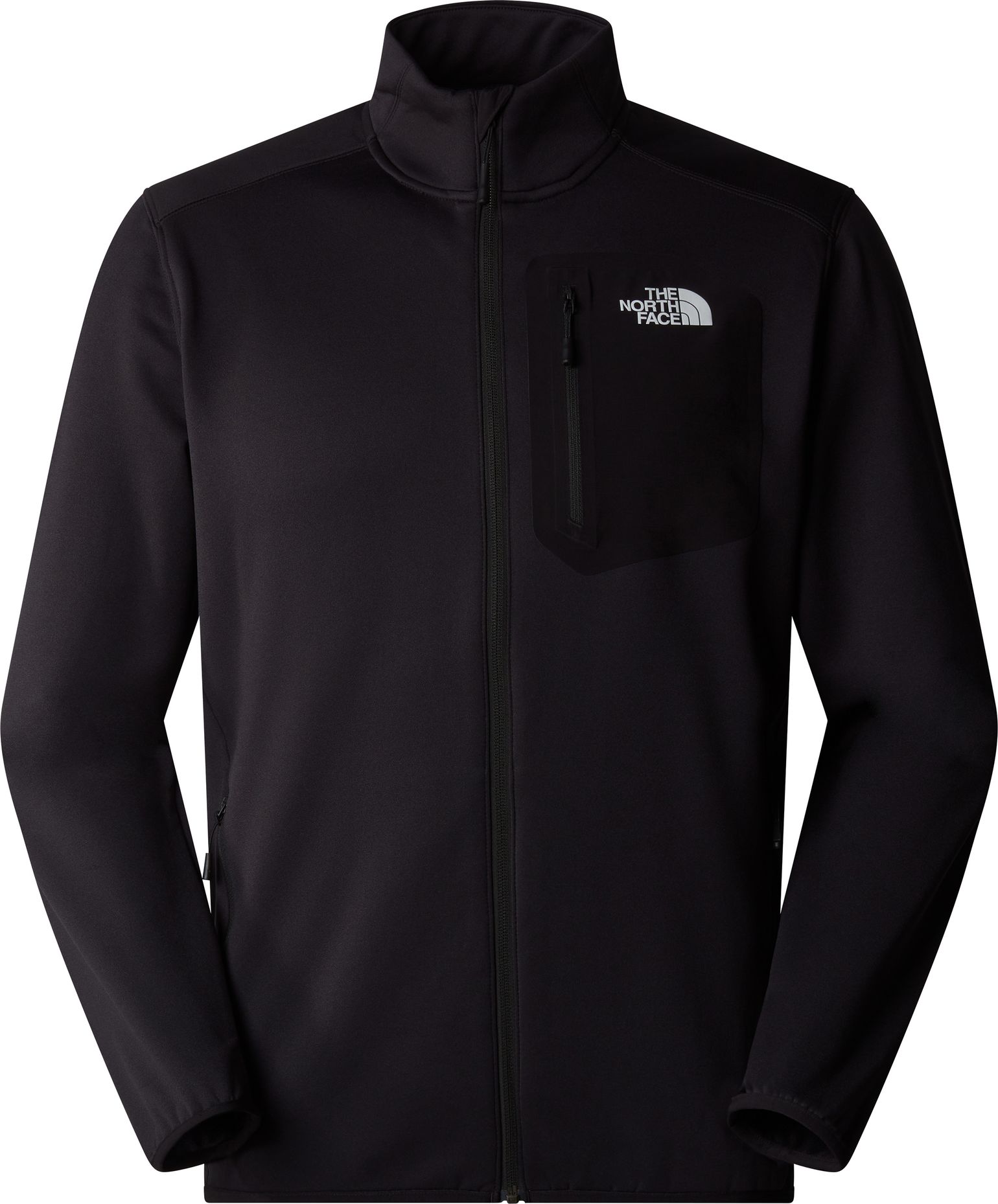 The North Face Men's Crest Full-Zip Fleece TNF Black