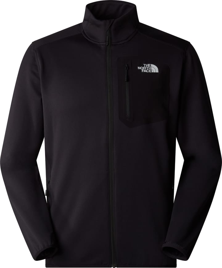 The North Face Men's Crest Full-Zip Fleece TNF Black The North Face