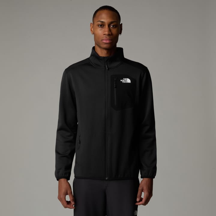 The North Face Men's Crest Full-Zip Fleece TNF Black The North Face