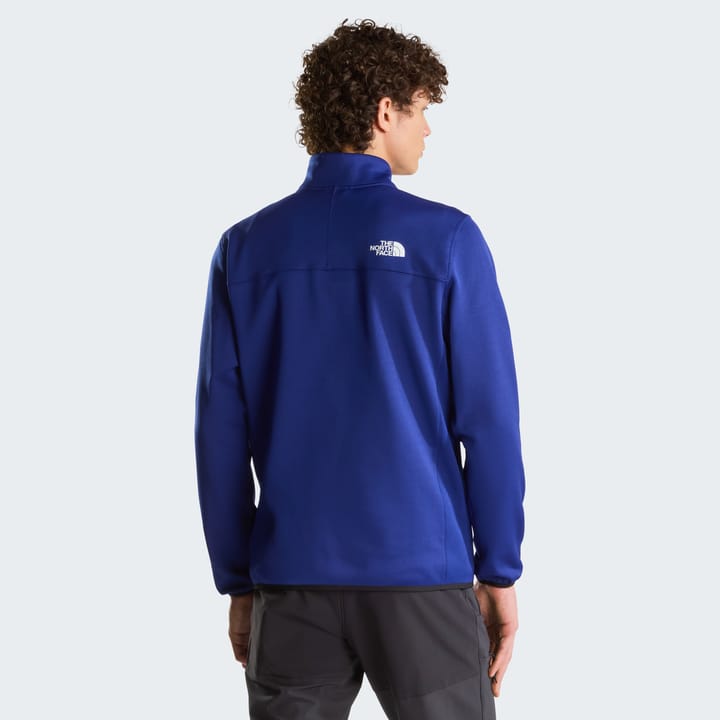 The North Face Men's Crest Full-Zip Fleece Bold Blue/TNF Black The North Face