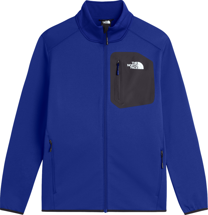 The North Face Men's Crest Full-Zip Fleece Bold Blue/TNF Black The North Face