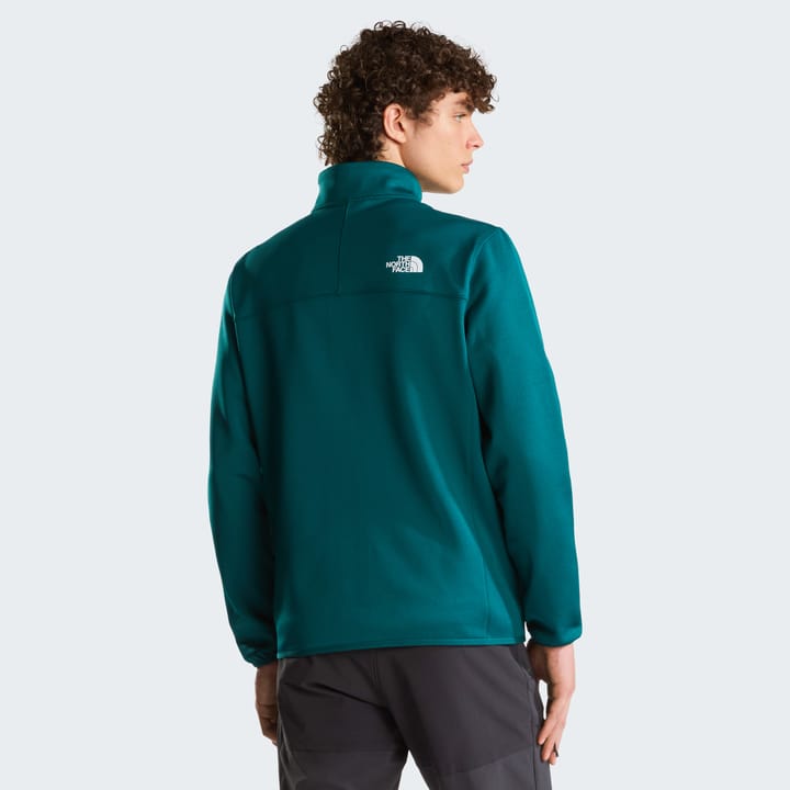 The North Face Men's Crest Full-Zip Fleece Pacific Teal/TNF Black The North Face