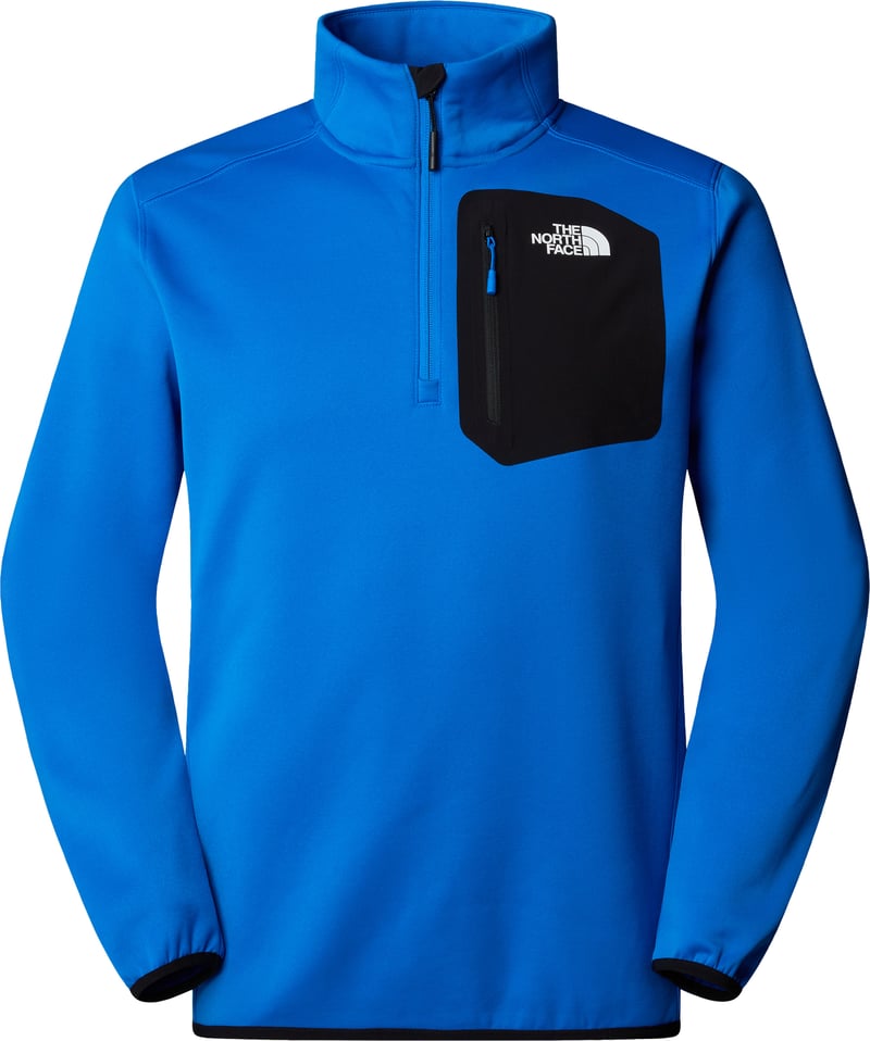 SUP×NORT FLEECE L BLACK×BLUE The North Face Fleece Jacket Blue Mens Medium Warm Blue
