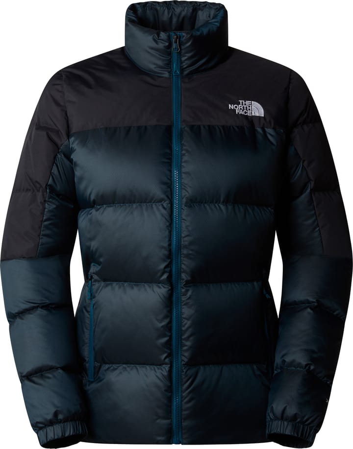The North Face Women's Diablo Down 2.0 Jacket Shady Blue Black Heather/TNF Black The North Face