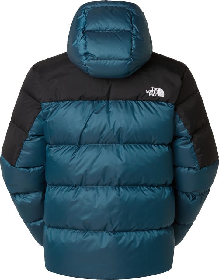 The North Face Men's Diablo Down Hoodie Dusk Blue Black Heather/TNF Black The North Face