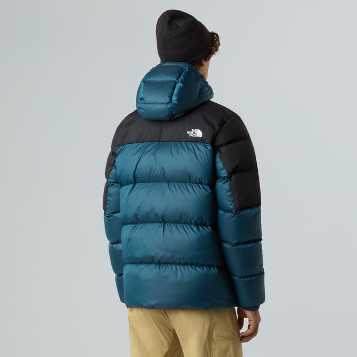 The North Face Men's Diablo Down 2.0 Hooded Jacket Dusk Blue Black Heather/TNF Black The North Face The North Face Men's Diablo Down 2.0 Hooded Jacket Dusk Blue Black Heather/TNF Black The North Face