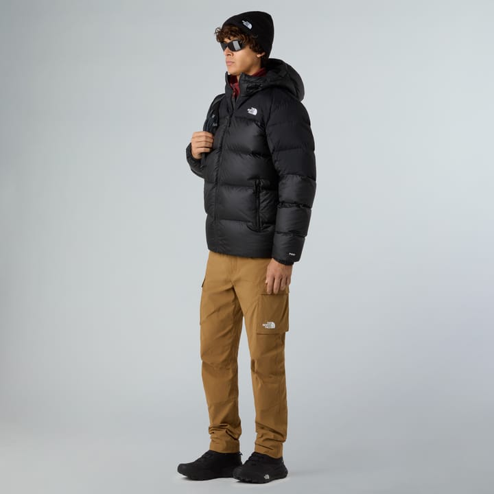 The North Face Men's Diablo Down 2.0 Hooded Jacket TNF Black Heather/TNF Black/Recycled Down The North Face