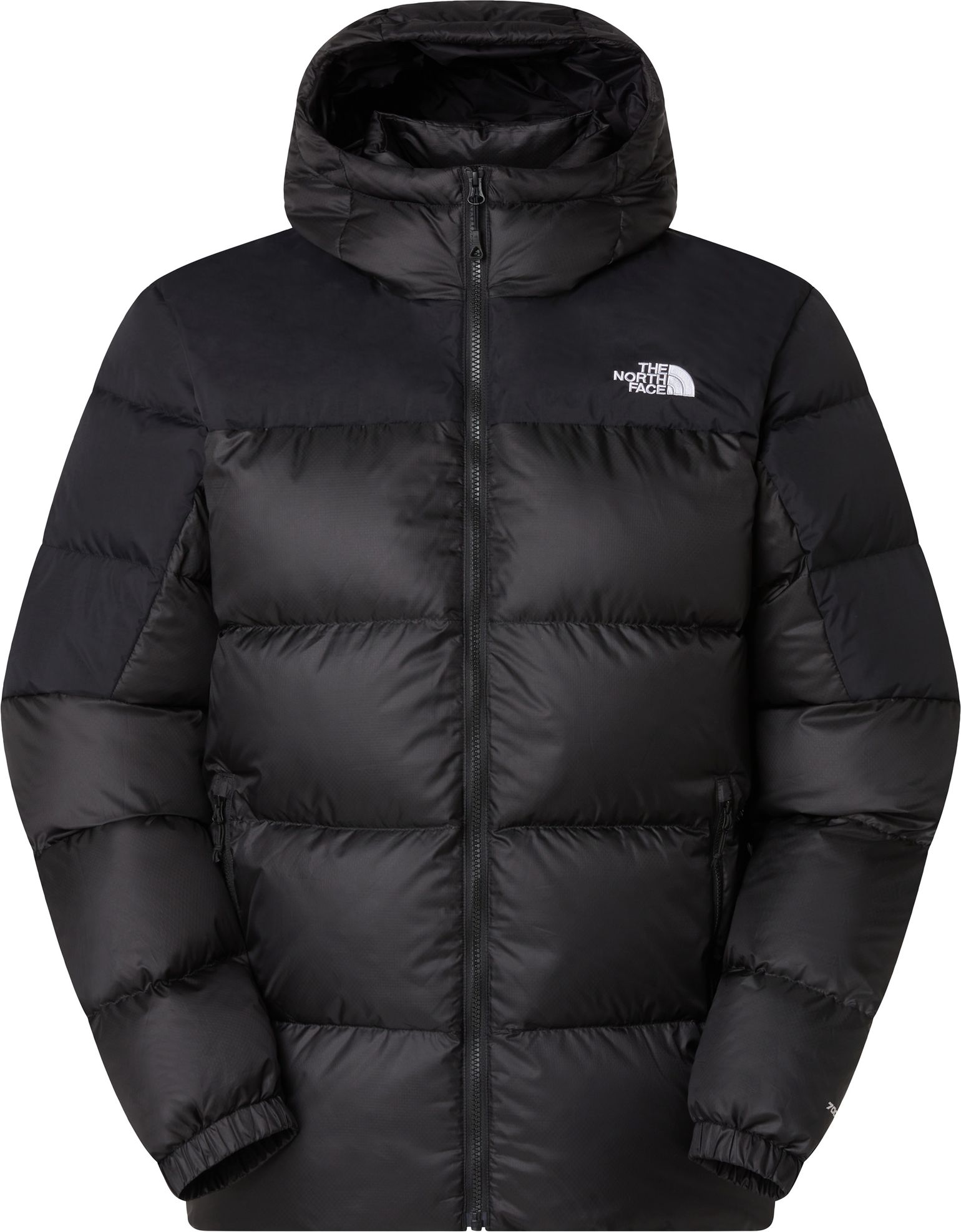 The North Face Men's Diablo Down 2.0 Hooded Jacket TNF Black Heather/TNF Black/Recycled Down