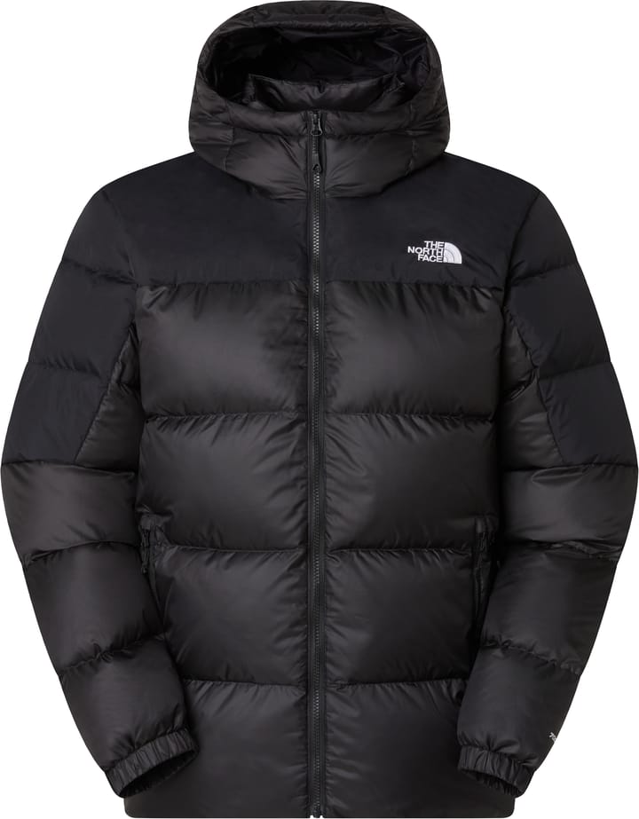 The North Face Men's Diablo Down 2.0 Hooded Jacket TNF Black Heather/TNF Black/Recycled Down The North Face