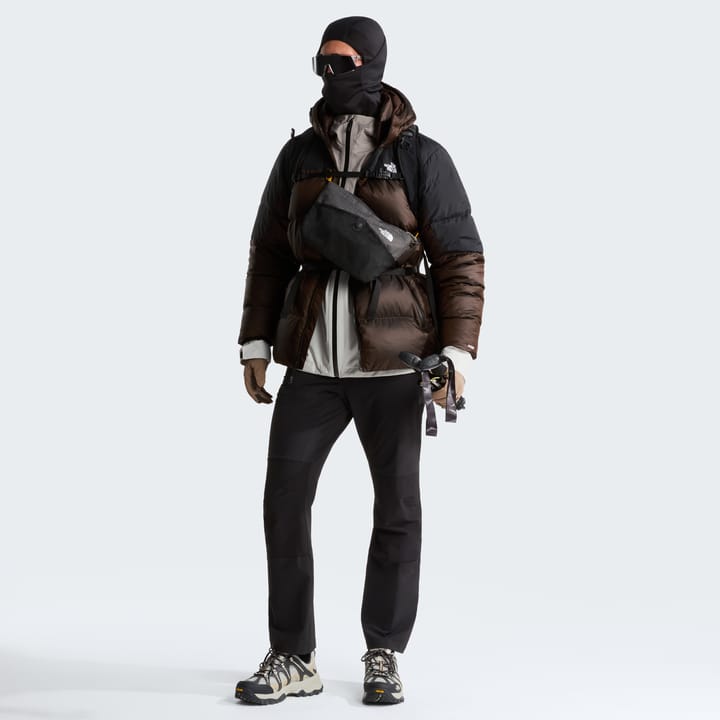 The North Face Men's Diablo Down 2.0 Hooded Jacket Dark Chestnut Black Heather/TNF Black The North Face