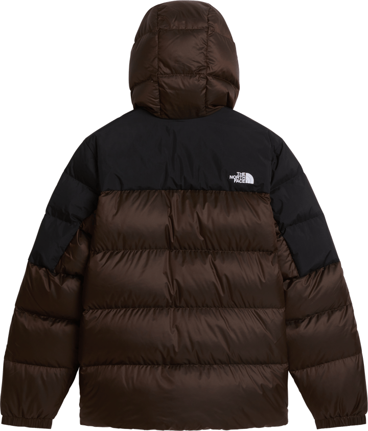 The North Face Men's Diablo Down 2.0 Hooded Jacket Dark Chestnut Black Heather/TNF Black The North Face