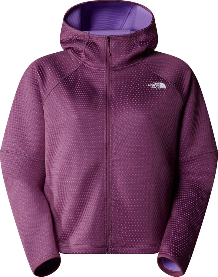 The North Face Women's Vertical Thermal Full-Zip Hoodie Midnight Mauve The North Face