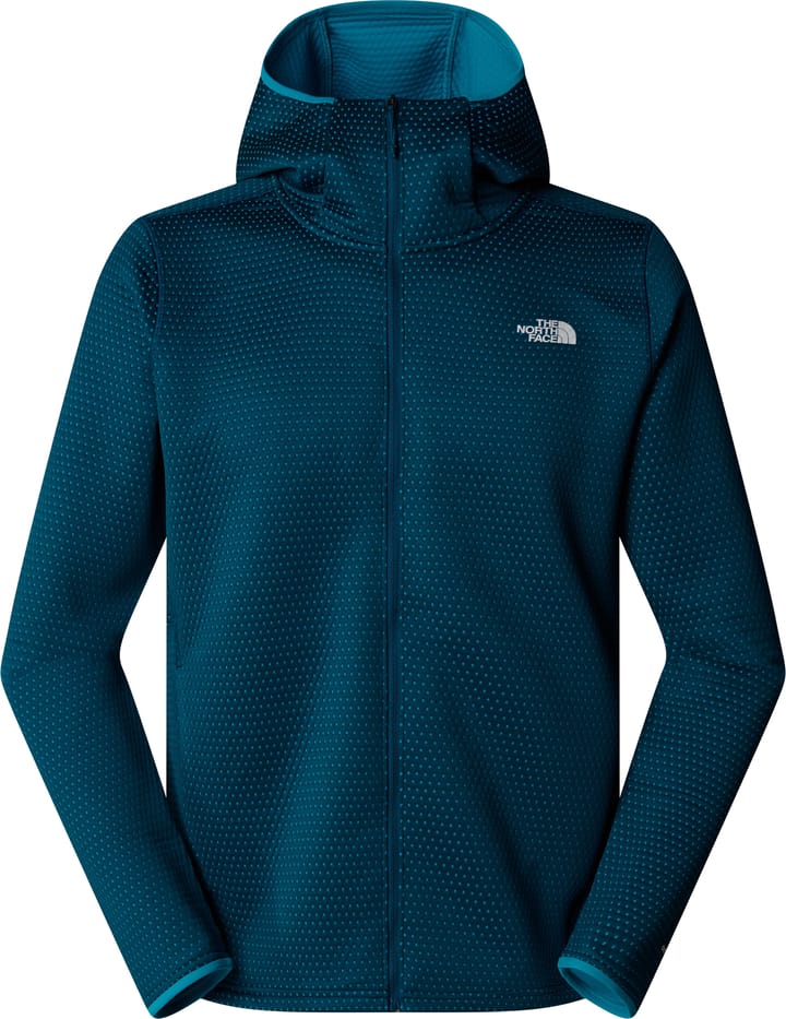 The North Face Men's Vertical Thermal Full-Zip Hoodie Midnight Petrol The North Face