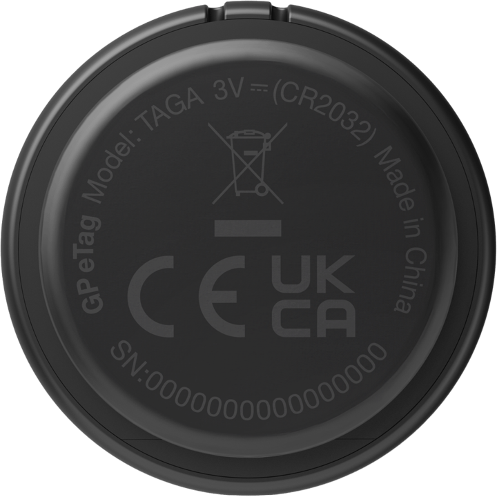 GP Batterier eTag Smart Tracker Black GP Batterier GP Batterier eTag Smart Tracker Black GP Batterier