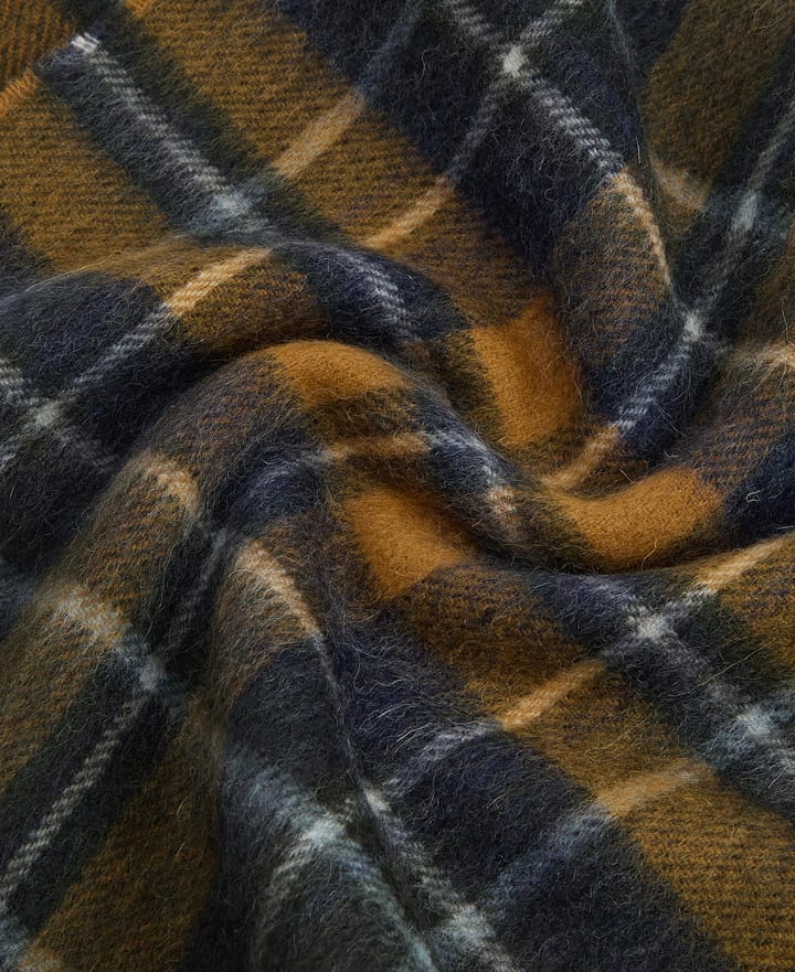 Barbour Unisex New Check Scarf Forest/Bronze Brown Barbour Barbour Unisex New Check Scarf Forest/Bronze Brown Barbour