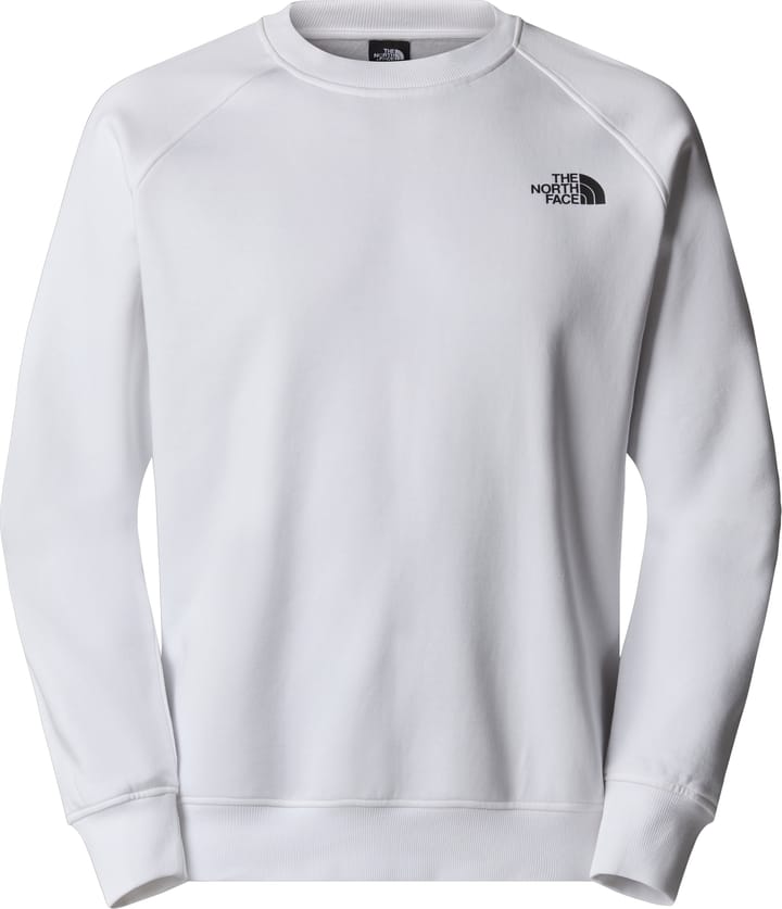 The North Face Men's Raglan Redbox Crew TNF White The North Face