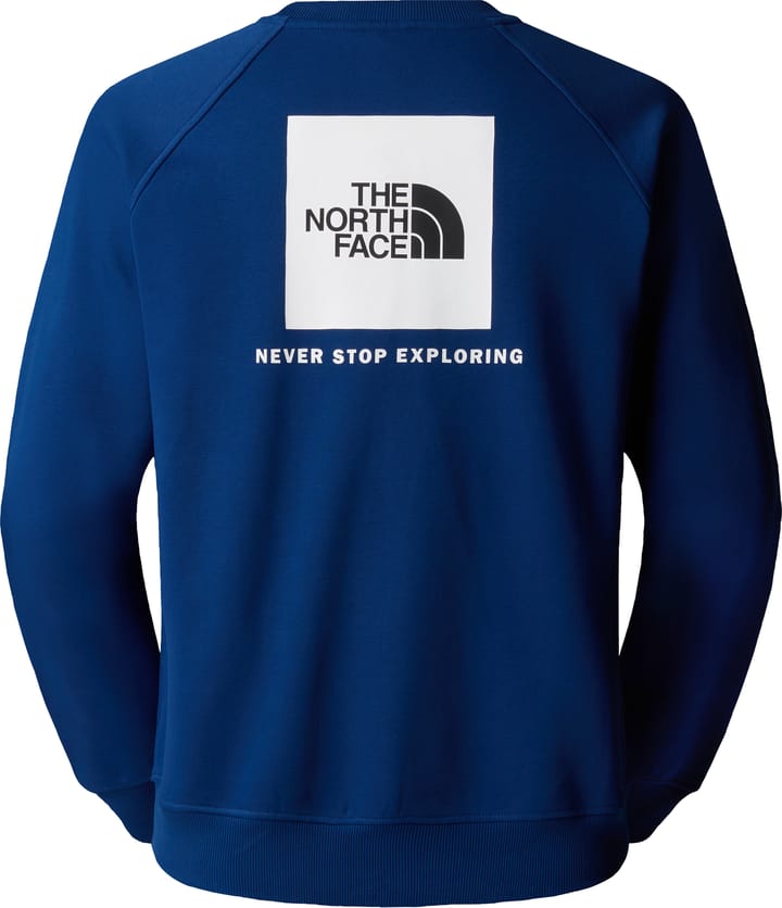 The North Face Men's Raglan Redbox Crew Estate Blue/TNF White The North Face