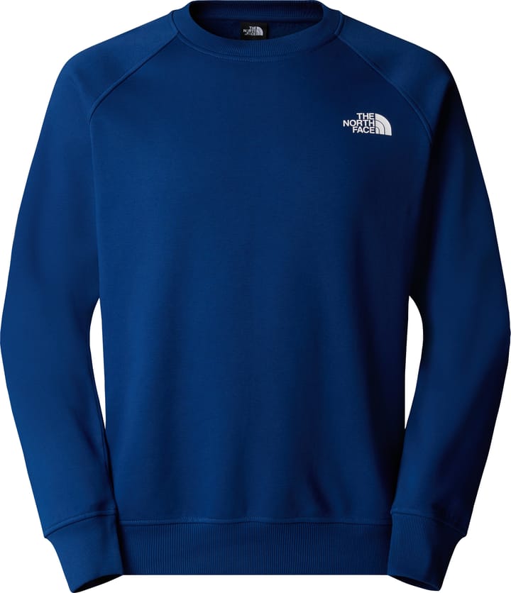 The North Face Men's Raglan Redbox Crew Estate Blue/TNF White The North Face