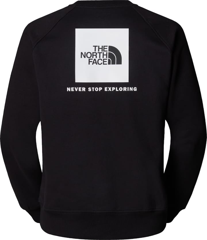 The North Face Men's Raglan Redbox Crew TNF Black The North Face