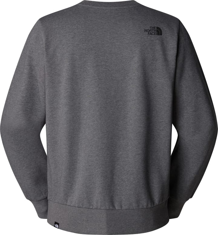 The North Face Men's Simple Dome Crew TNF Medium Grey Heather The North Face The North Face Men's Simple Dome Crew TNF Medium Grey Heather The North Face