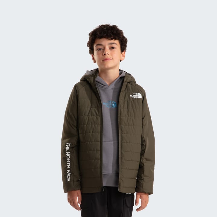 The North Face Boys' Never Stop Synthetic Jacket New Taupe Green The North Face